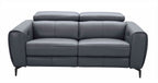 Lorenzo Loveseat in Blue Grey