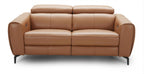 Lorenzo Loveseat in Caramel