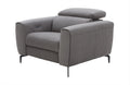 Lorenzo Grey Upholstered Armchair