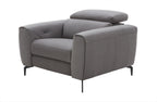 Lorenzo Grey Upholstered Armchair