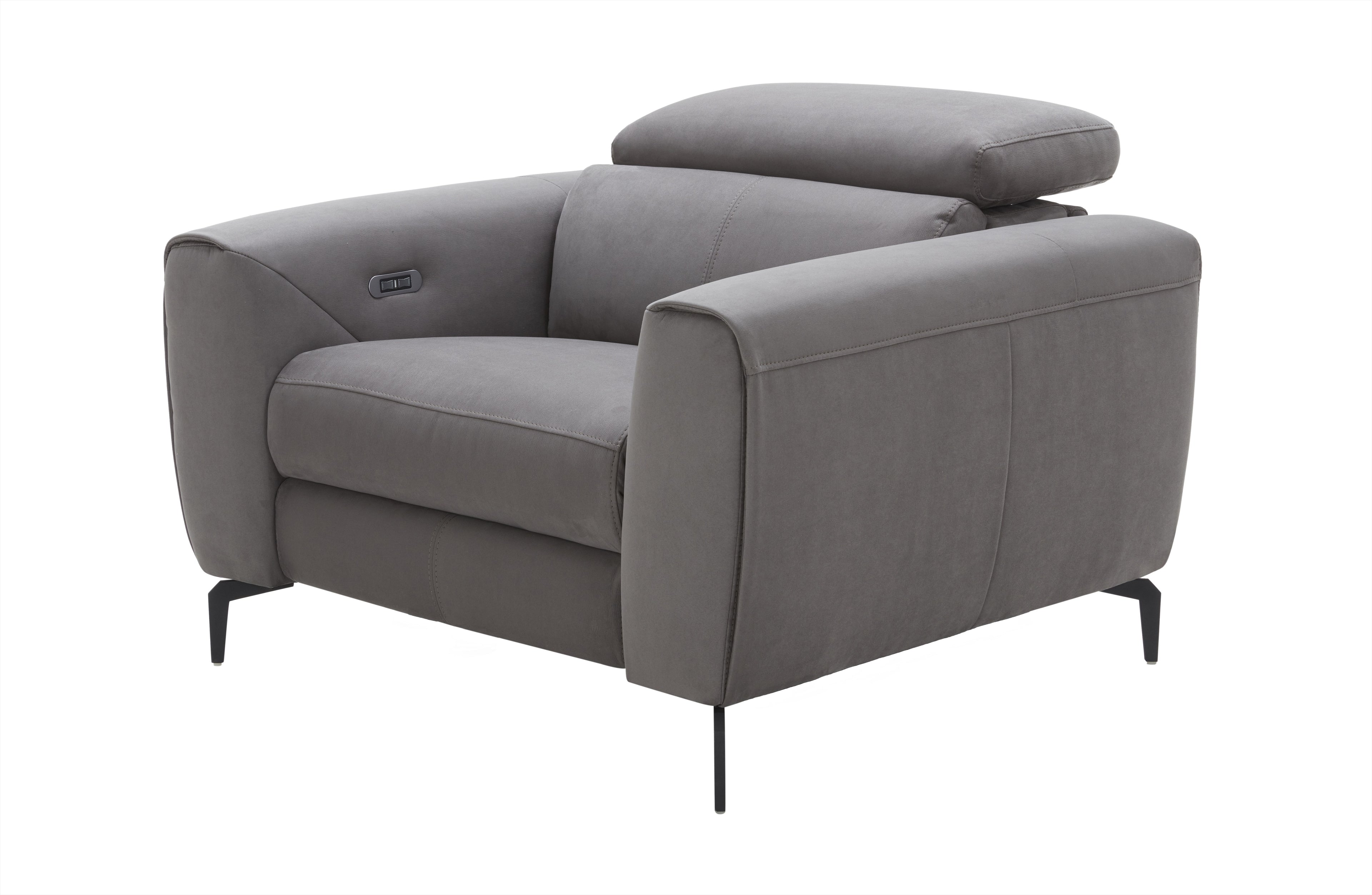 Lorenzo Grey Upholstered Armchair