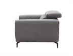 Lorenzo Grey Upholstered Armchair