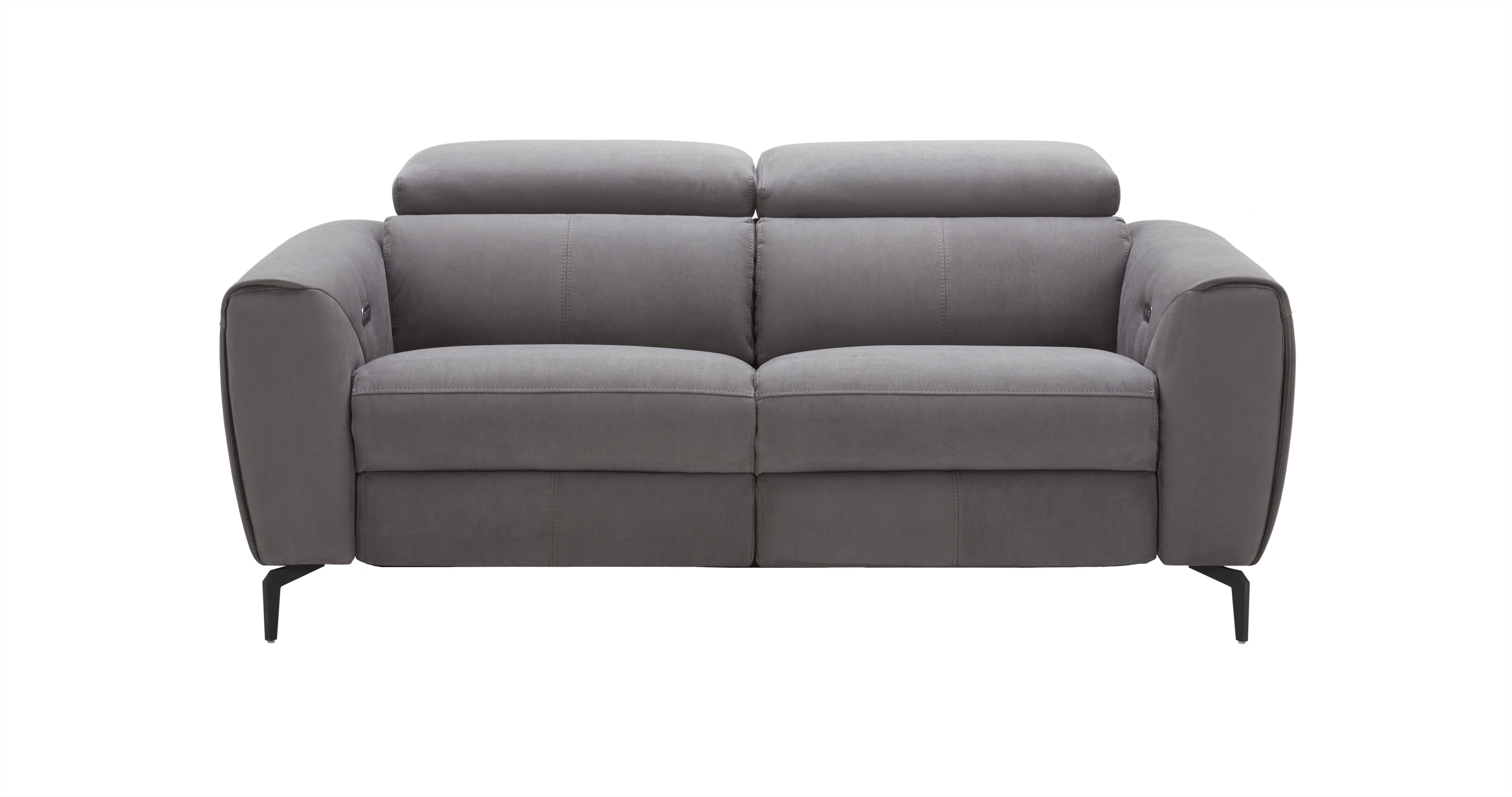 Lorenzo Grey Upholstered Loveseat