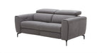 Lorenzo Grey Upholstered Loveseat