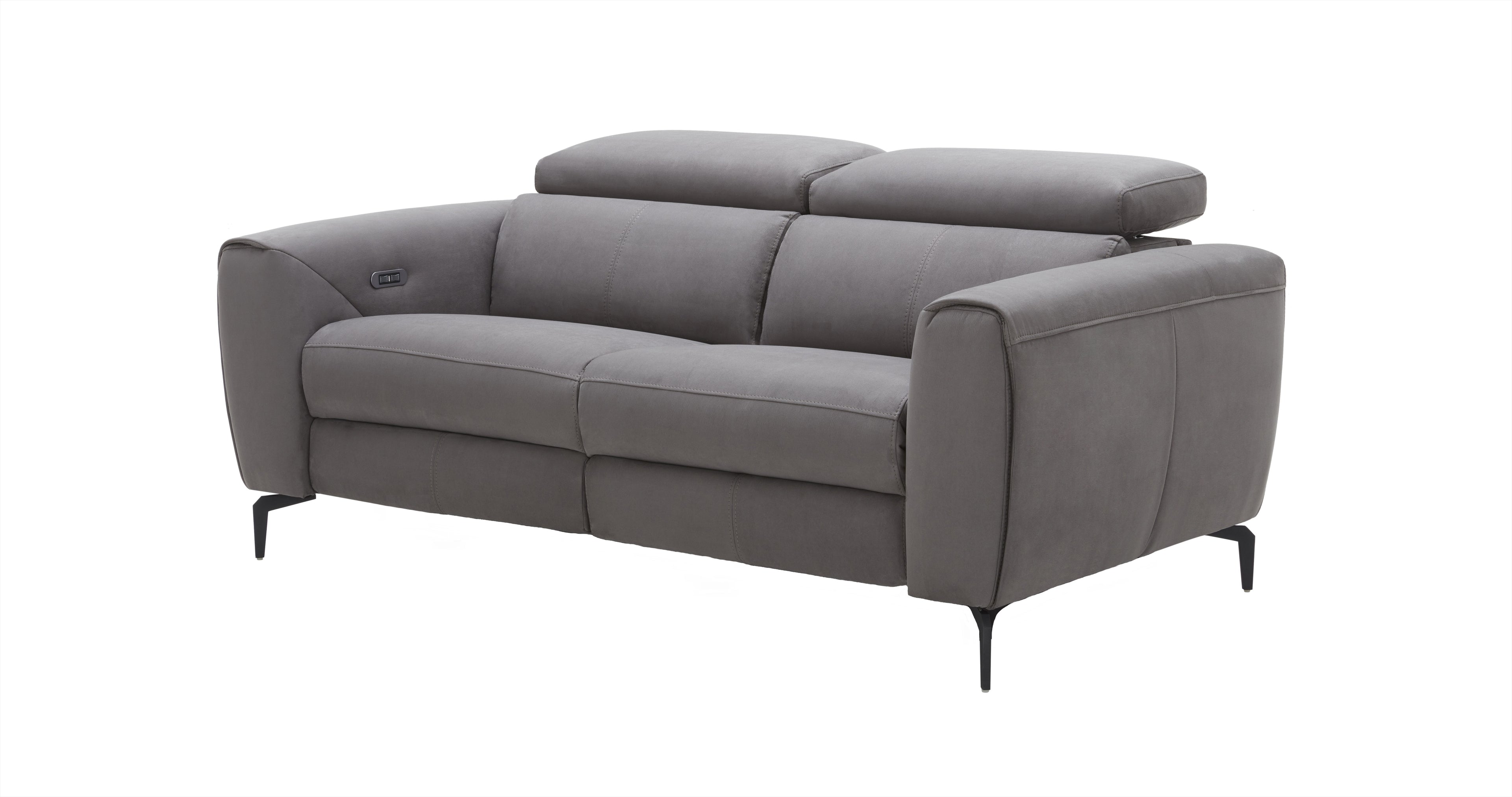 Lorenzo Grey Upholstered Loveseat