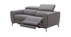 Lorenzo Grey Upholstered Loveseat