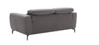 Lorenzo Grey Upholstered Loveseat