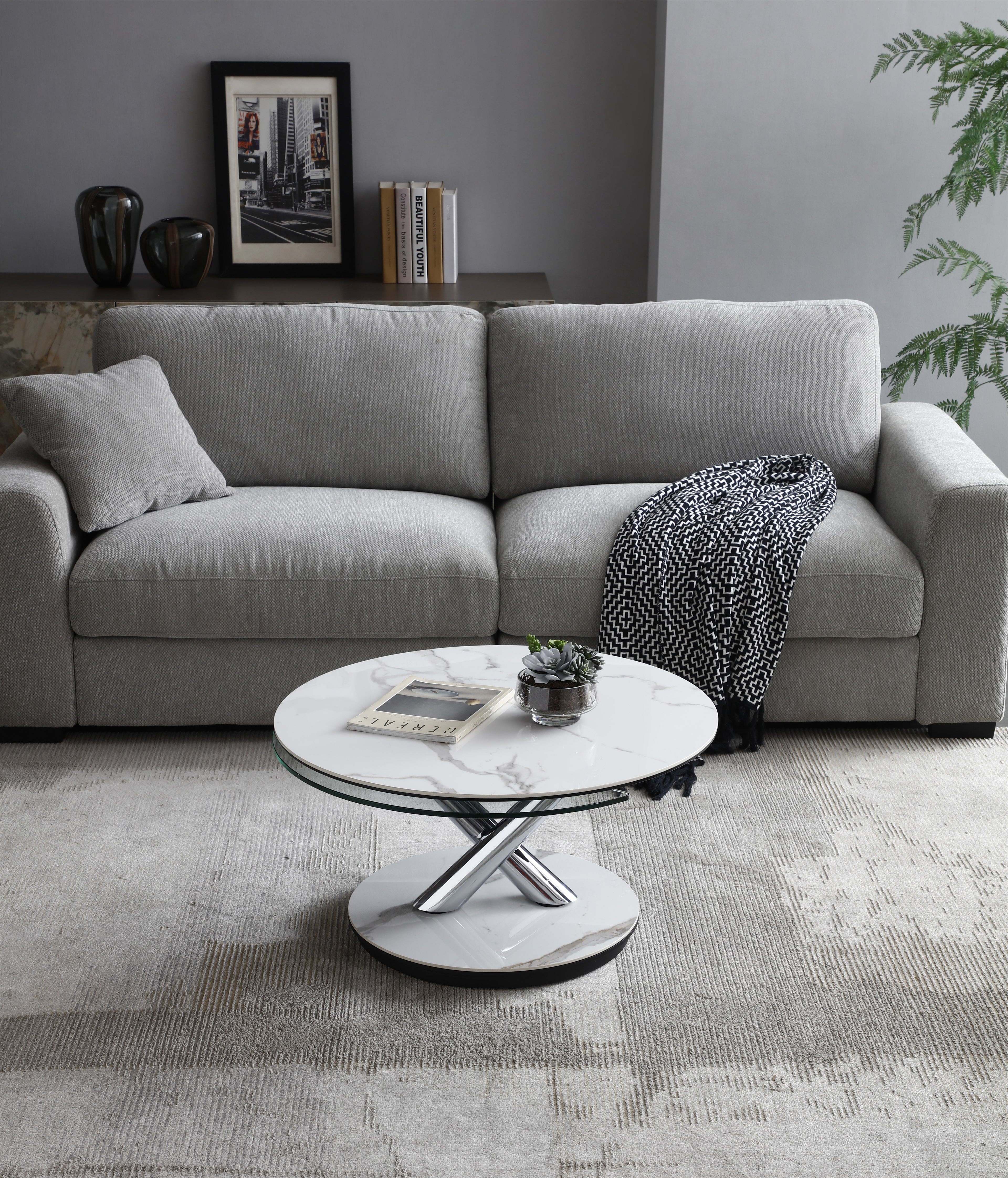 Chrome Coffee Table