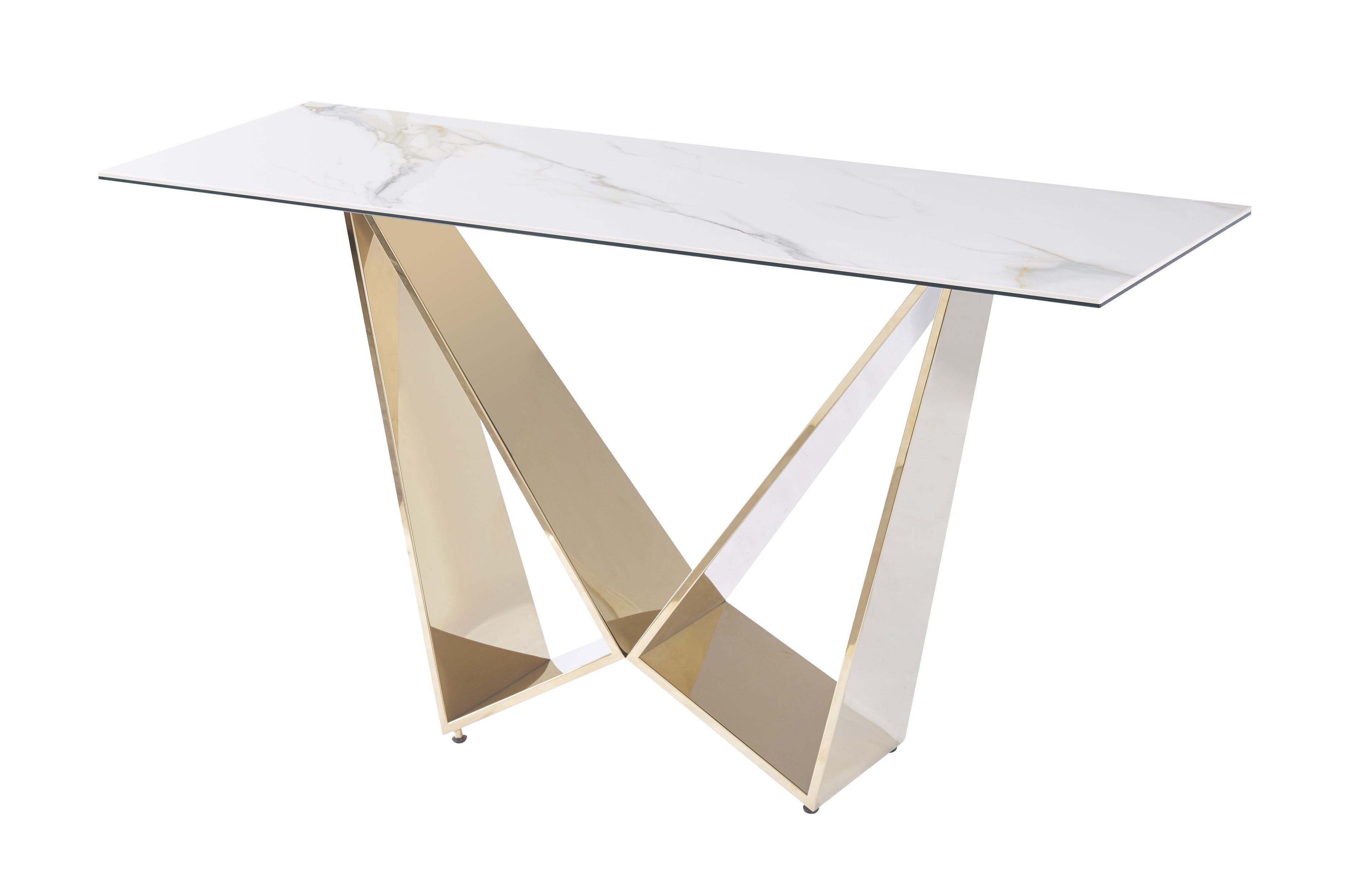 White Console Table