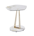 Orleans Ceramic-Top Brass End Table