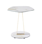 Orleans Ceramic-Top Brass End Table