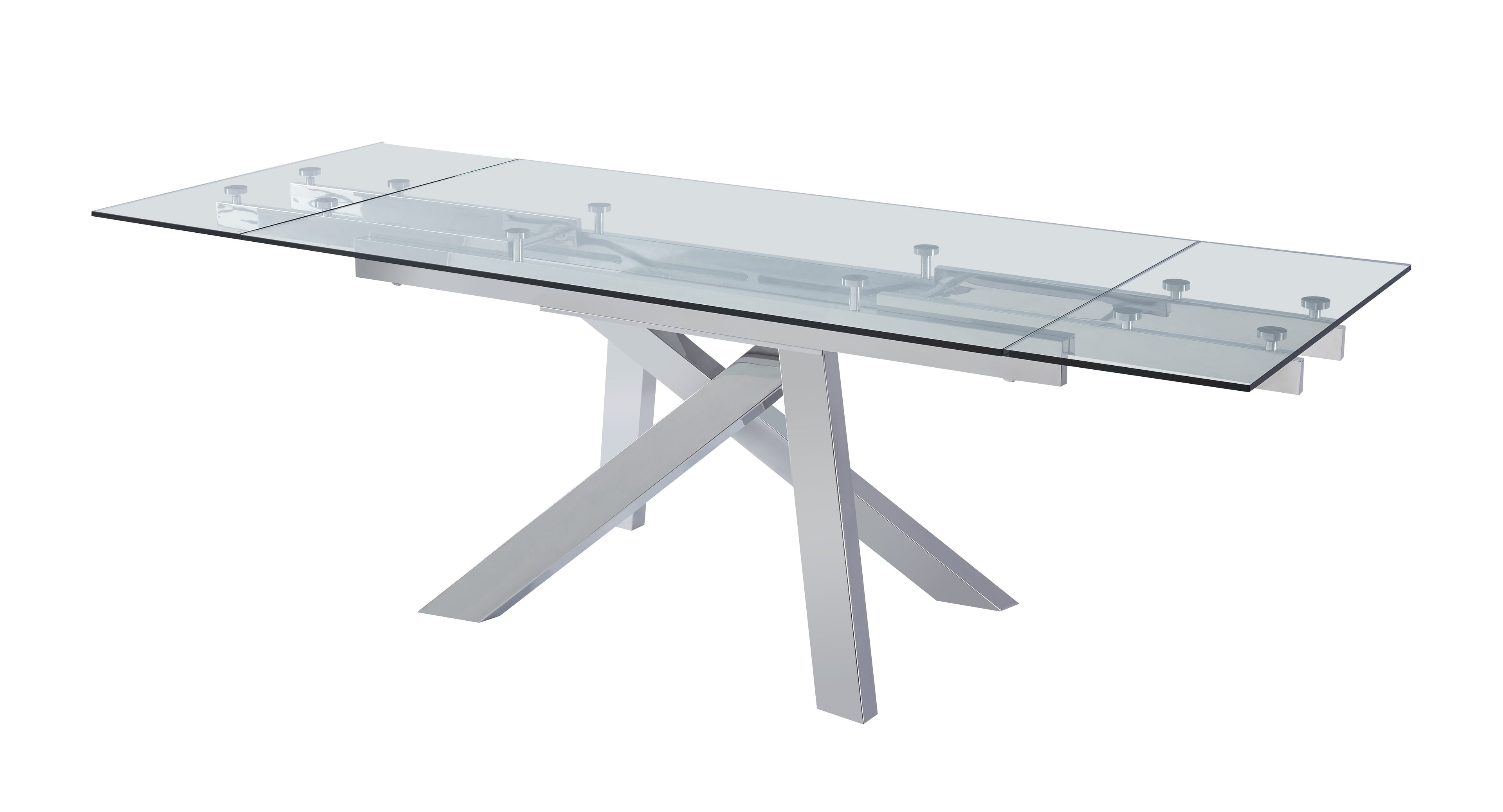 Premier Glass-Top Extension Dining Table