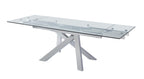 Premier Glass-Top Extension Dining Table
