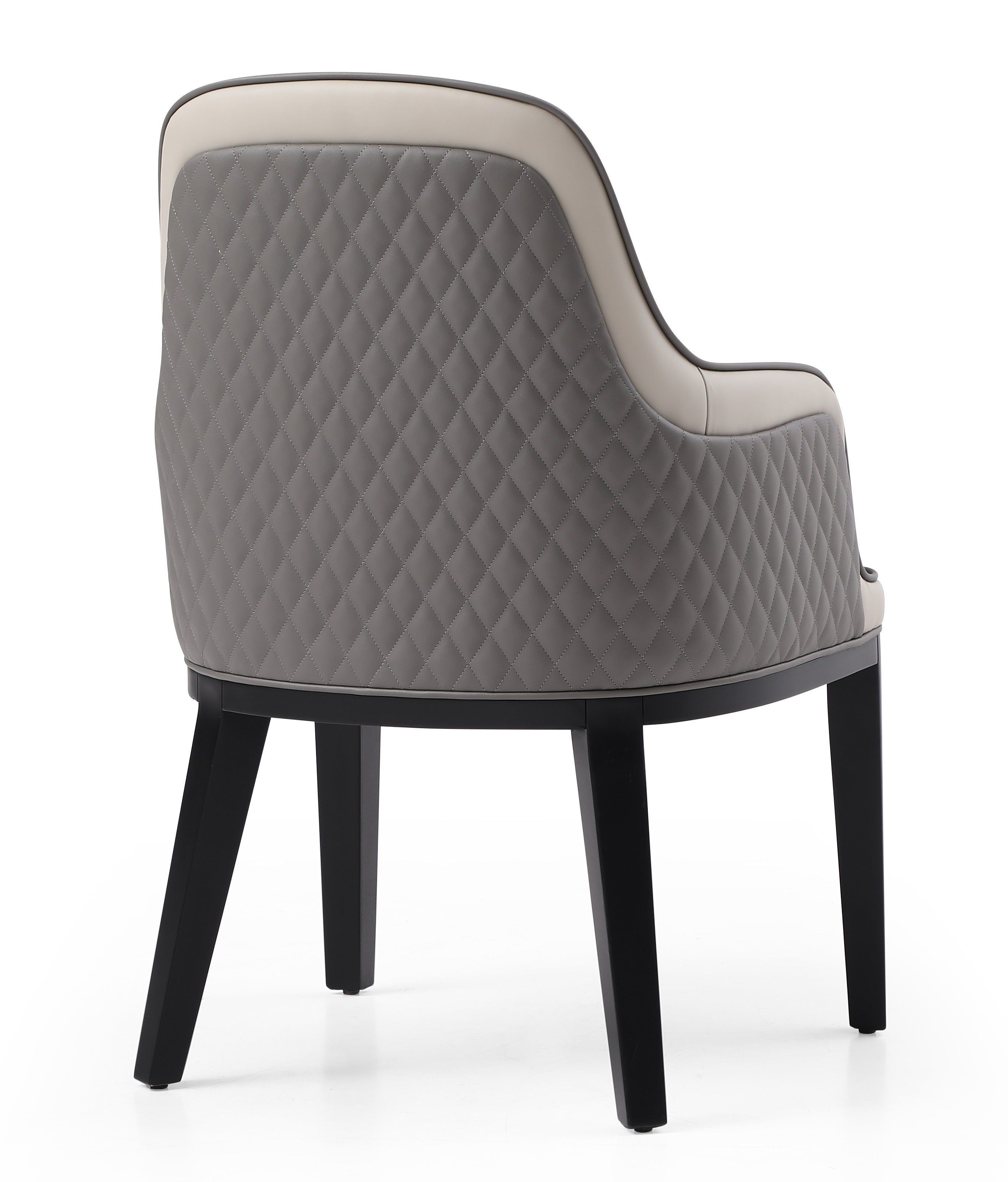 Brunswick Two-Tone Eco-Leather Arm Chair