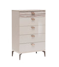 High Gloss Mirror Chest