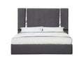 Matisse Queen Bed in Charcoal