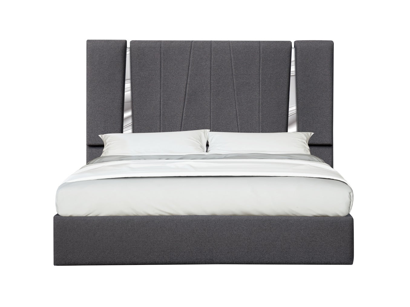 Matisse Queen Bed in Charcoal