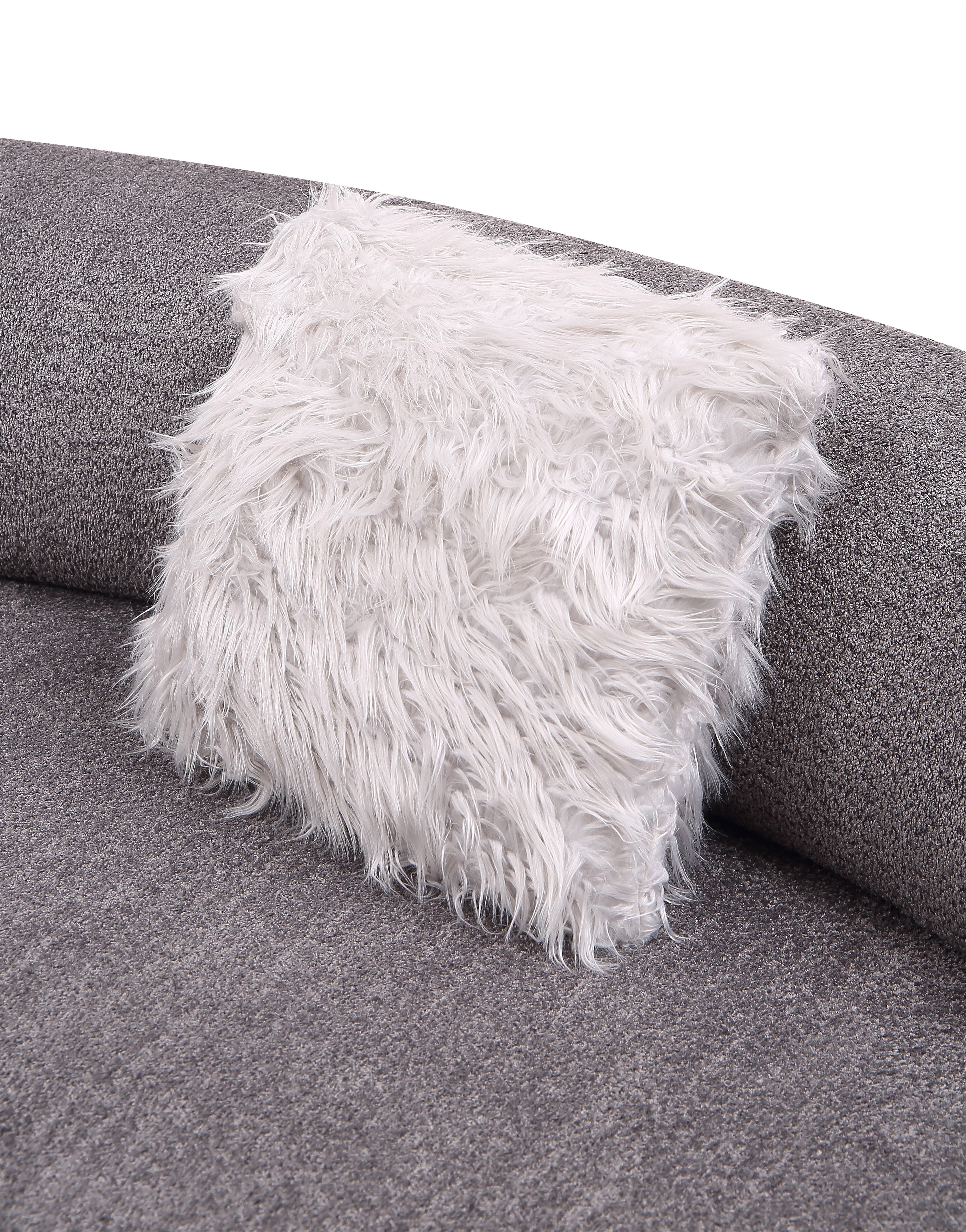Moon Sectional in Dark Grey