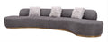 Moon Sectional in Dark Grey