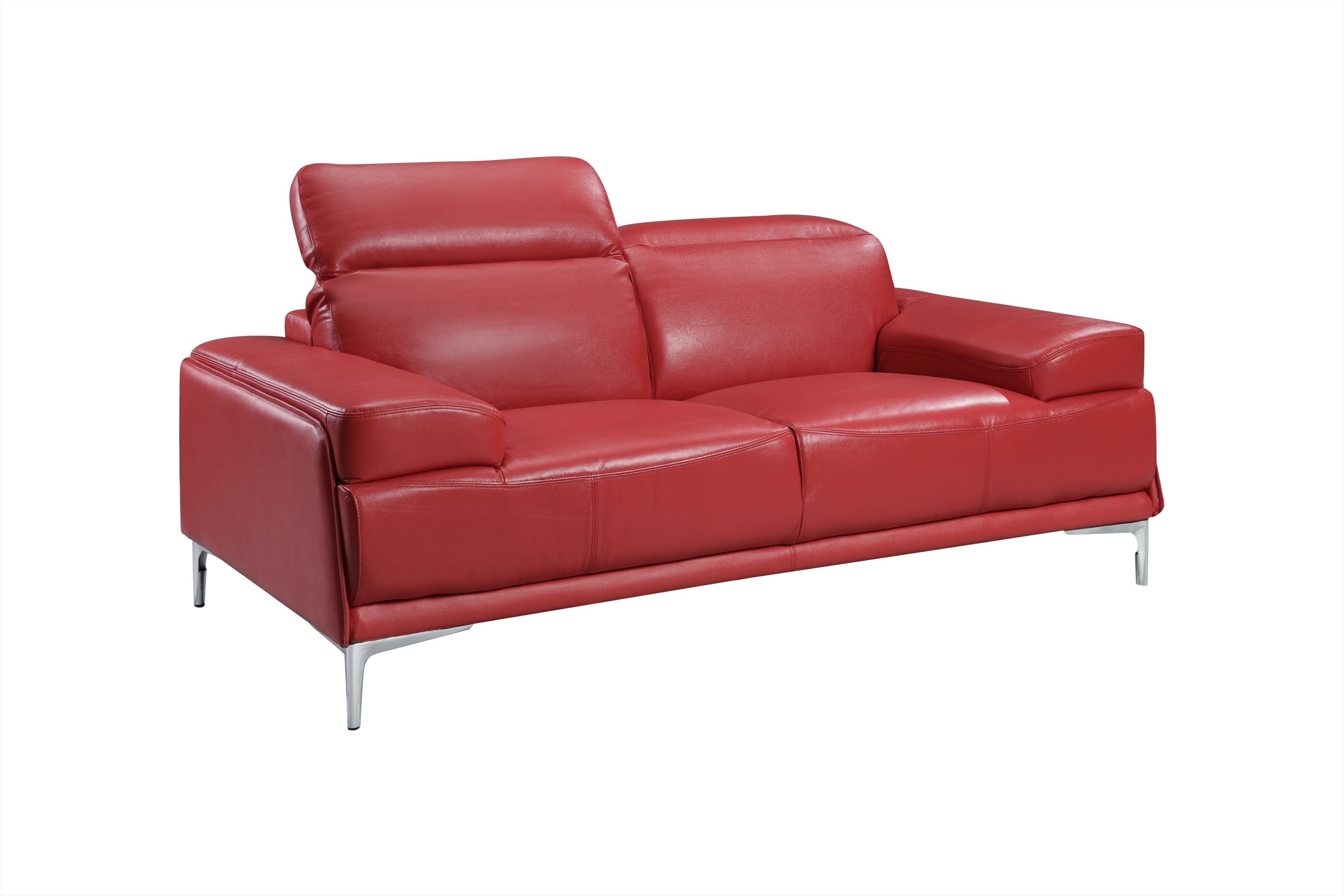 Nicolo Loveseat in Red