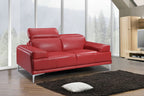 Nicolo Loveseat in Red