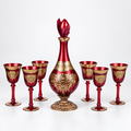 Arc de Cristal Seven-Piece Decanter Set