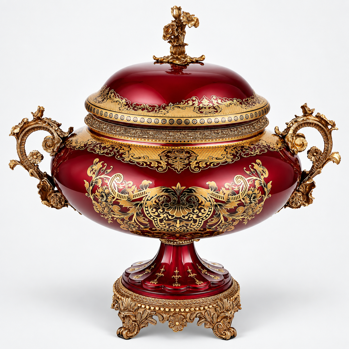 Arc de Cristal Decorative Urn