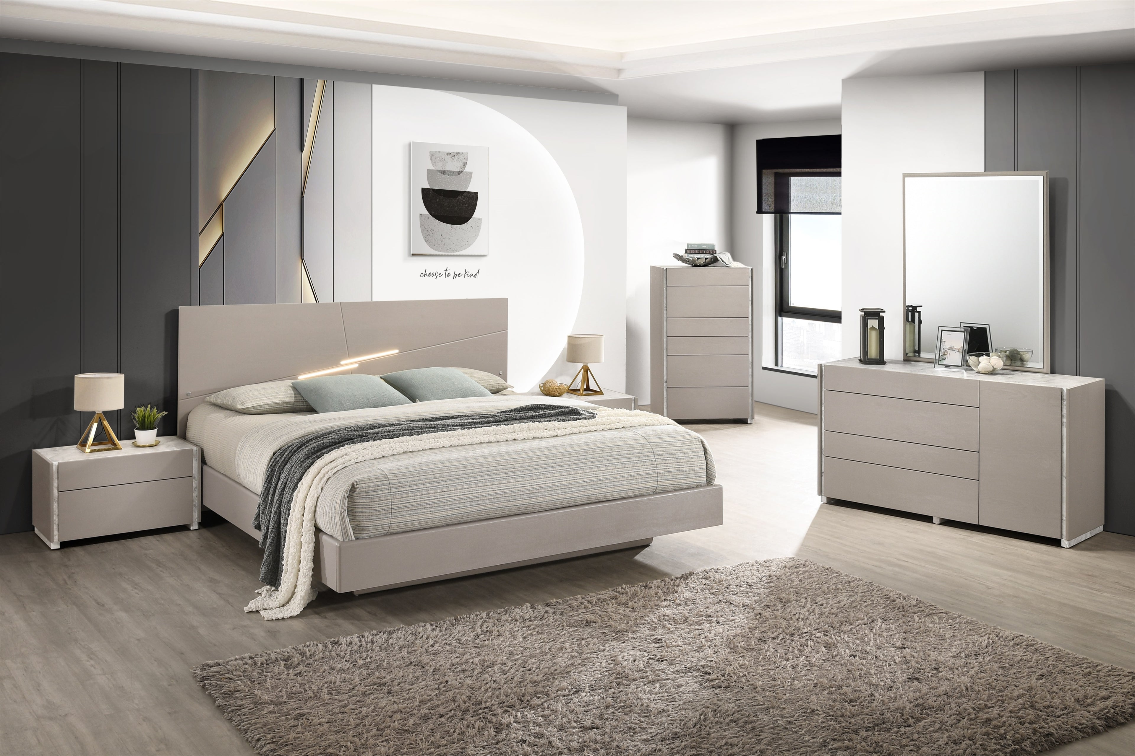 Pearl Dresser + Mirror