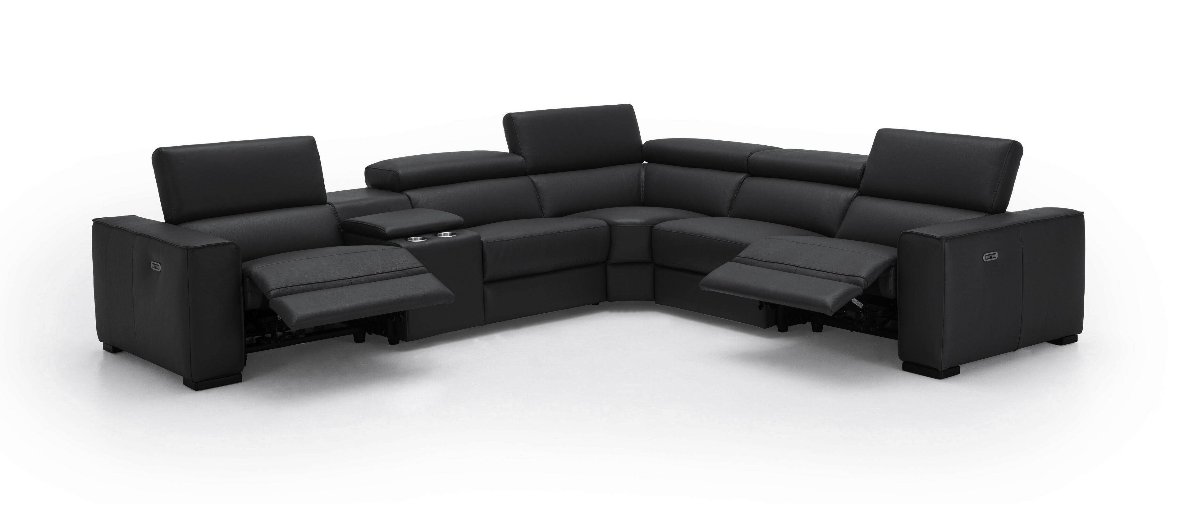 Picasso Motion Sectional in Black