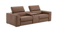 Picasso Loveseat with Console in Caramel