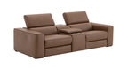 Picasso Loveseat with Console in Caramel