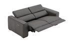 Picasso Dark Grey Reclining Loveseat