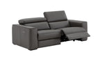 Picasso Dark Grey Reclining Loveseat
