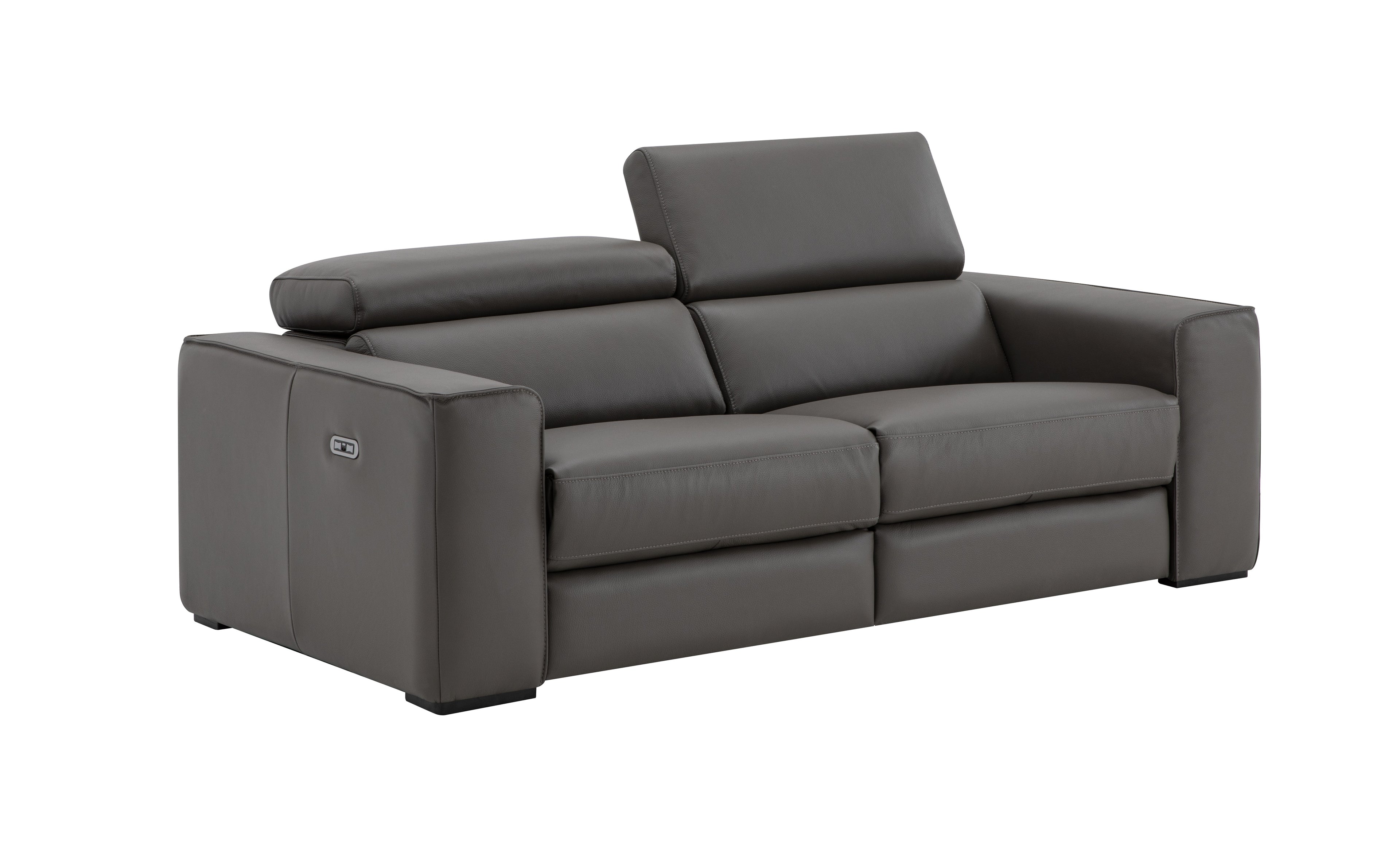 Picasso Dark Grey Reclining Loveseat