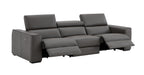 Picasso Dark Grey Reclining Sofa