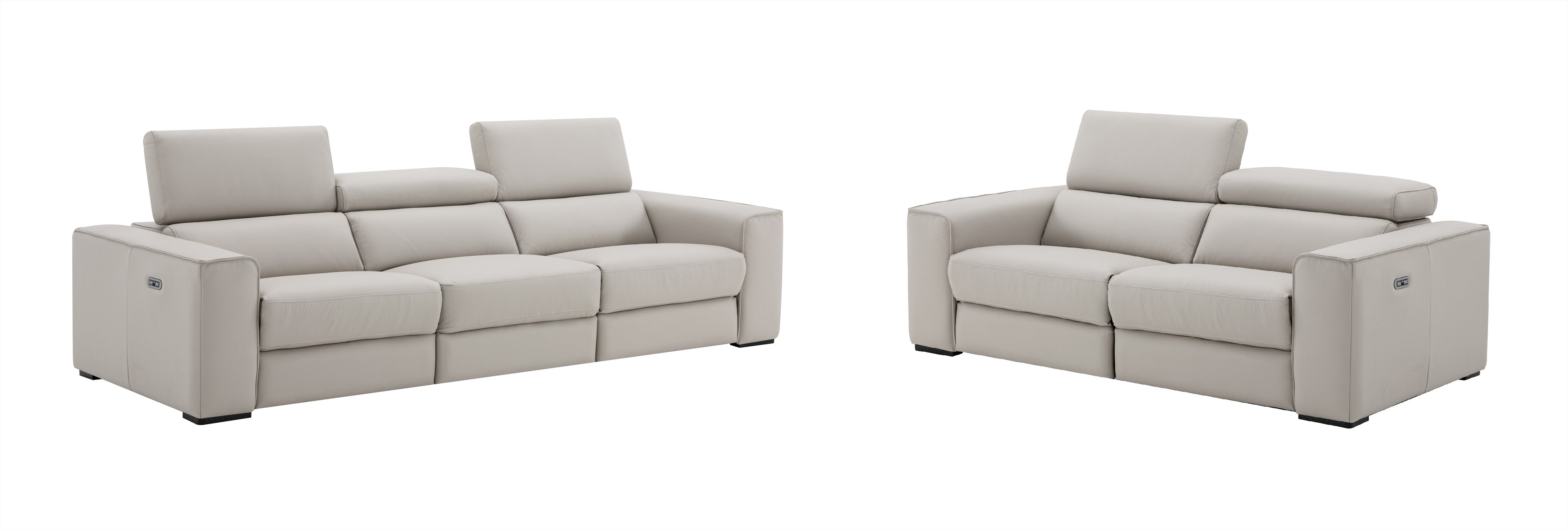Picasso Loveseat in Silver Grey