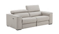 Picasso Loveseat in Silver Grey
