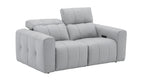 Prescott Loveseat in Light Grey