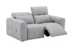 Prescott Loveseat in Light Grey