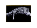 Multicolor Aluminum Cheetah Wall Décor