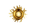 Polished Gold Milk Pendant Wall Décor