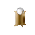 Large Stainless Steel The Crystal Ball On A Stand Décor