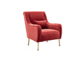 Fabric Mid-Height Lounge Chair