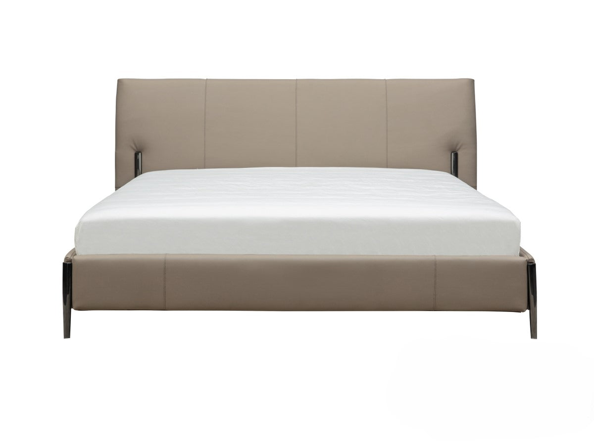 Upholstered Platform Bed — Queen and King Size Variants