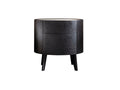 Grey Wood Nightstand