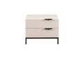 Beige Nightstand