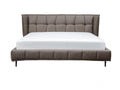 Upholstered Bed with Integrated Headboard