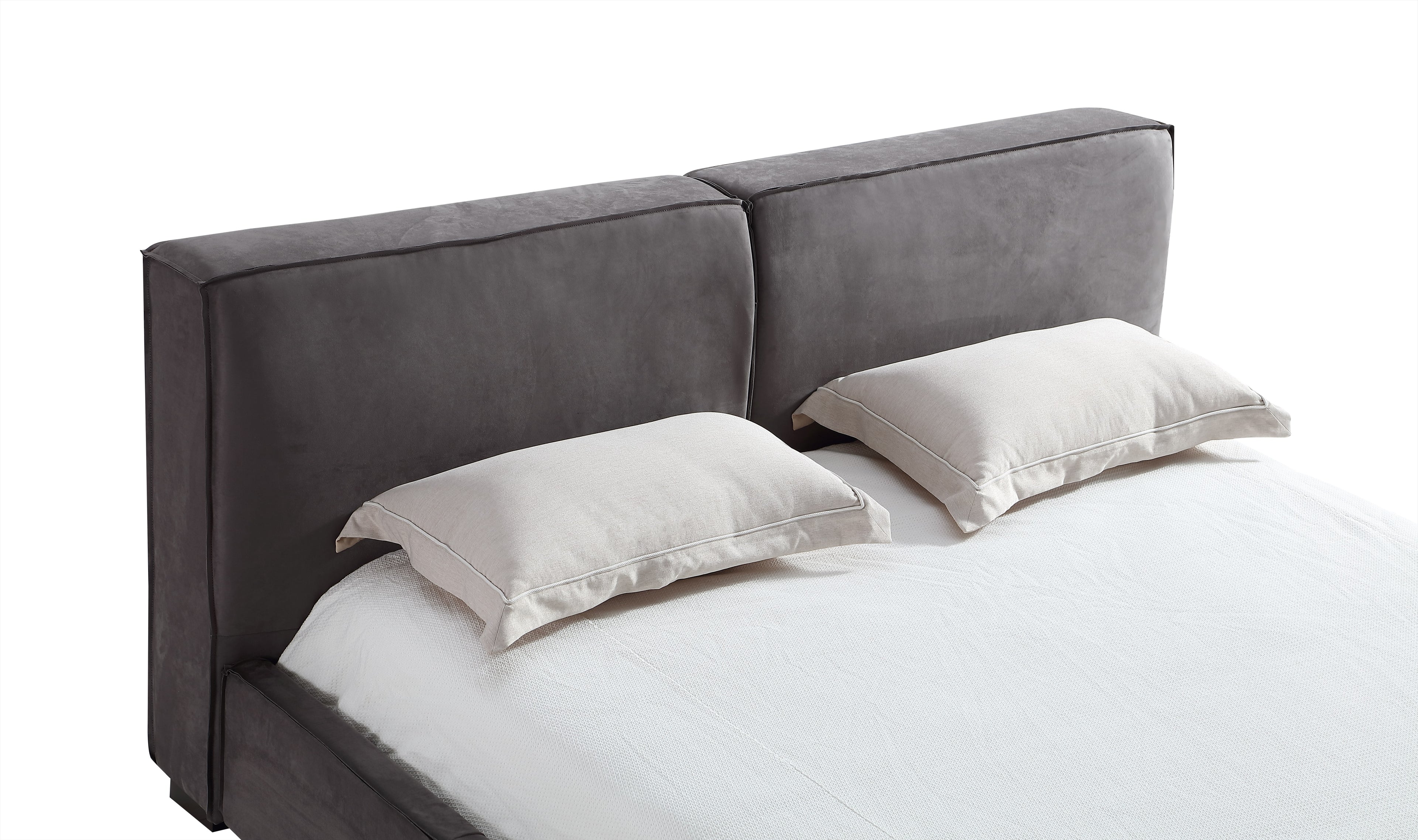 Serene King Bed in Grey