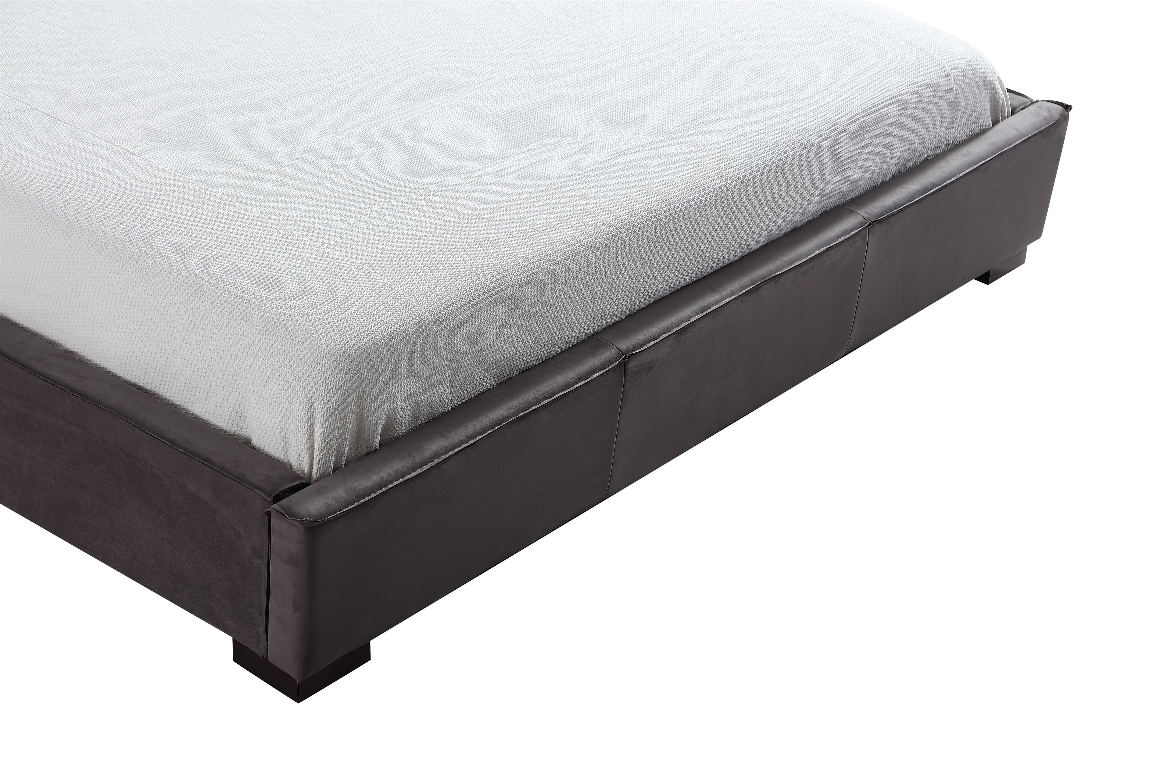 Serene King Bed in Grey