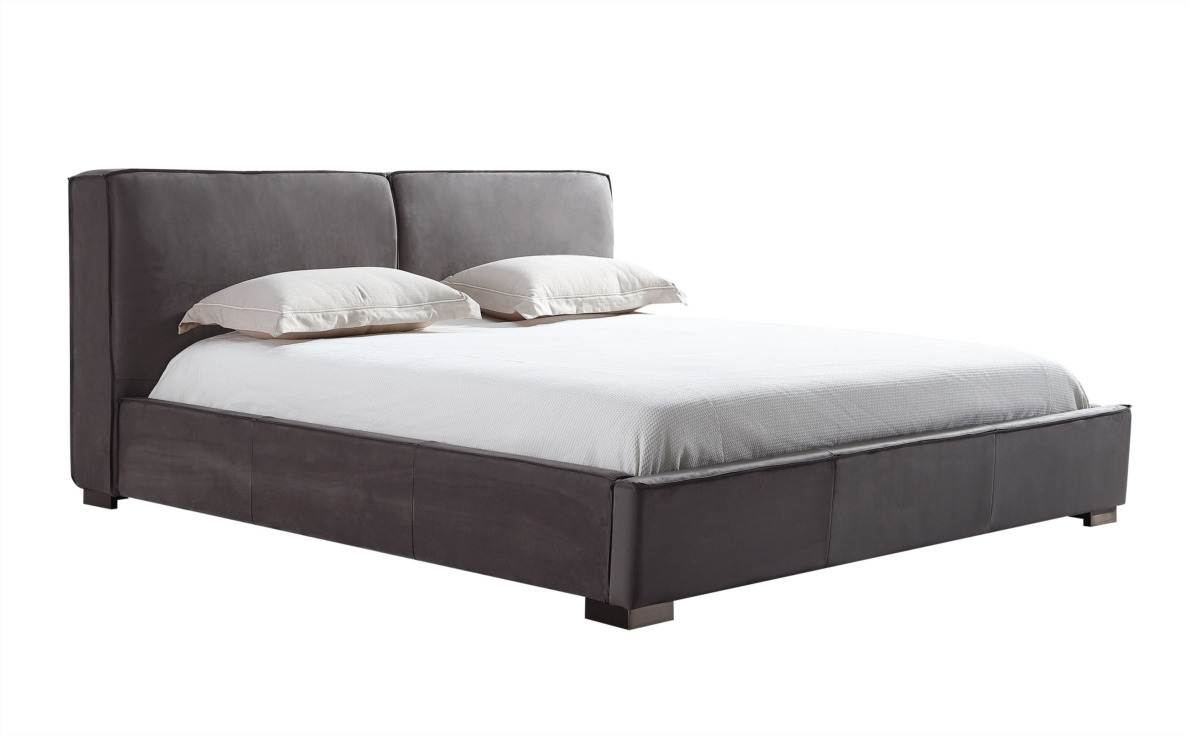 Serene King Bed in Grey